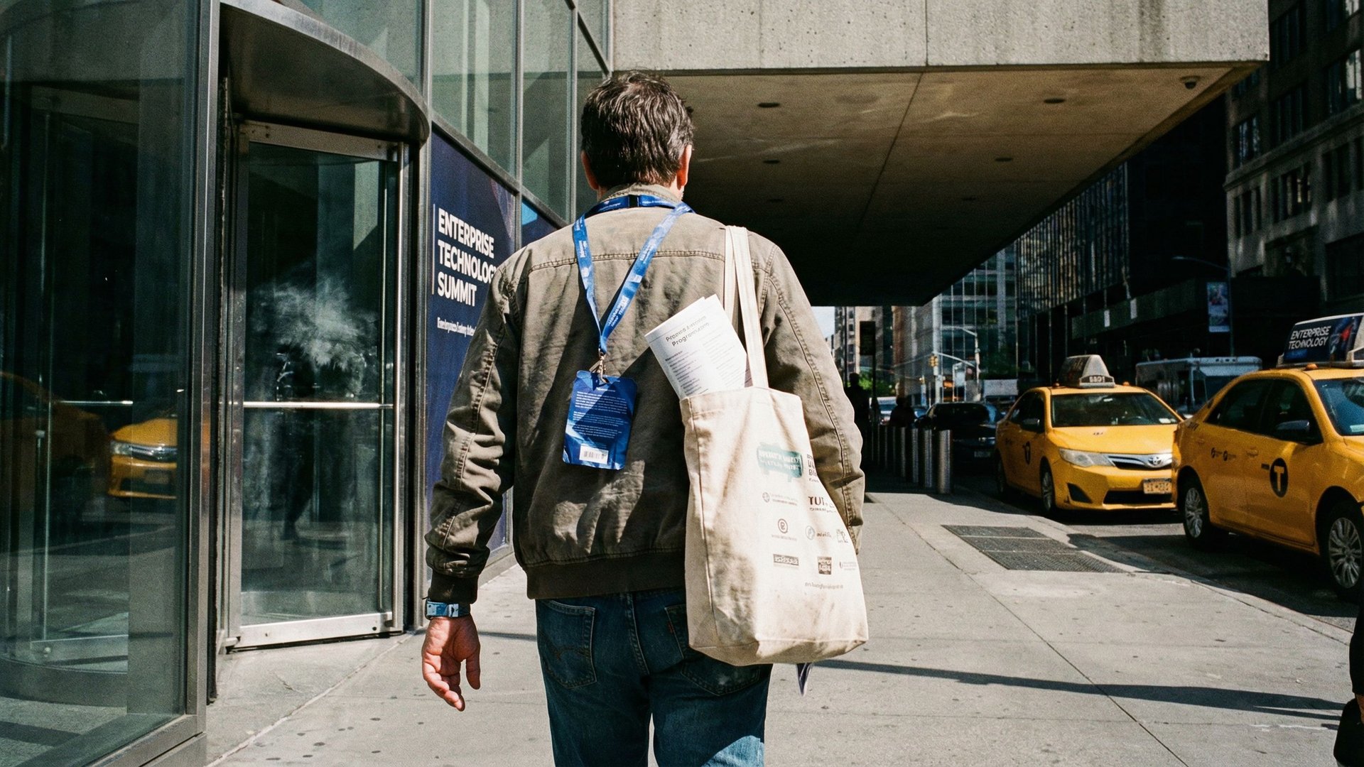 Enterprise architecture diagram showing multiple AI agent platforms connected through an abstraction layer