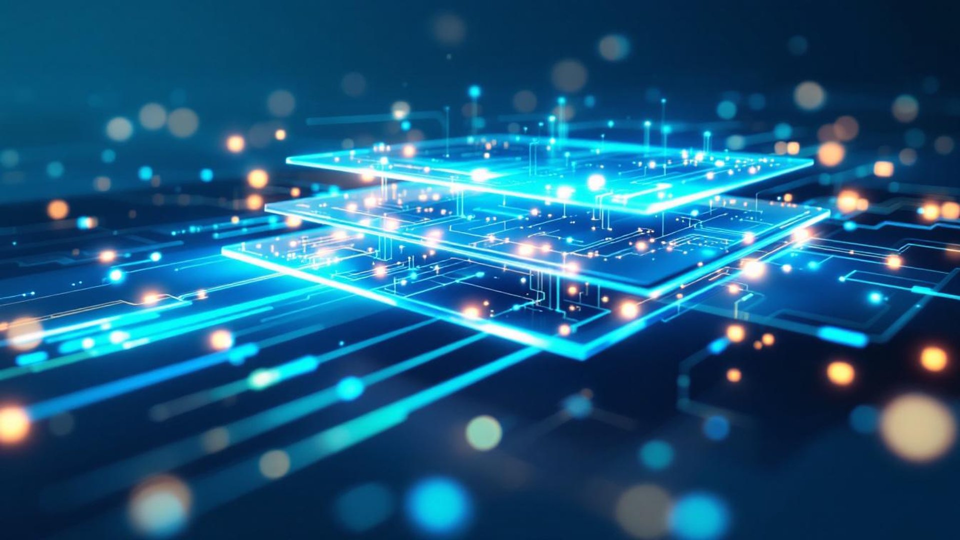 Enterprise Architecture Framework visualization with interconnected architecture layers